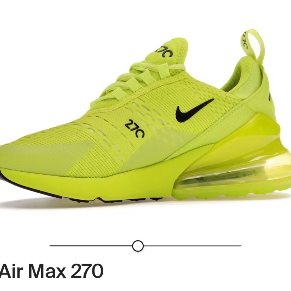 Nike Air Max 270 Lime Green Sneakers